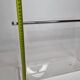Vintage transparent plexiglass magazine rack – Design by David Lange – 70s/80s
