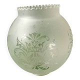 20th century glass lampshade