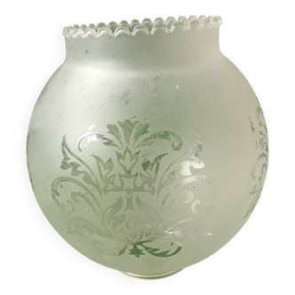 20th century glass lampshade