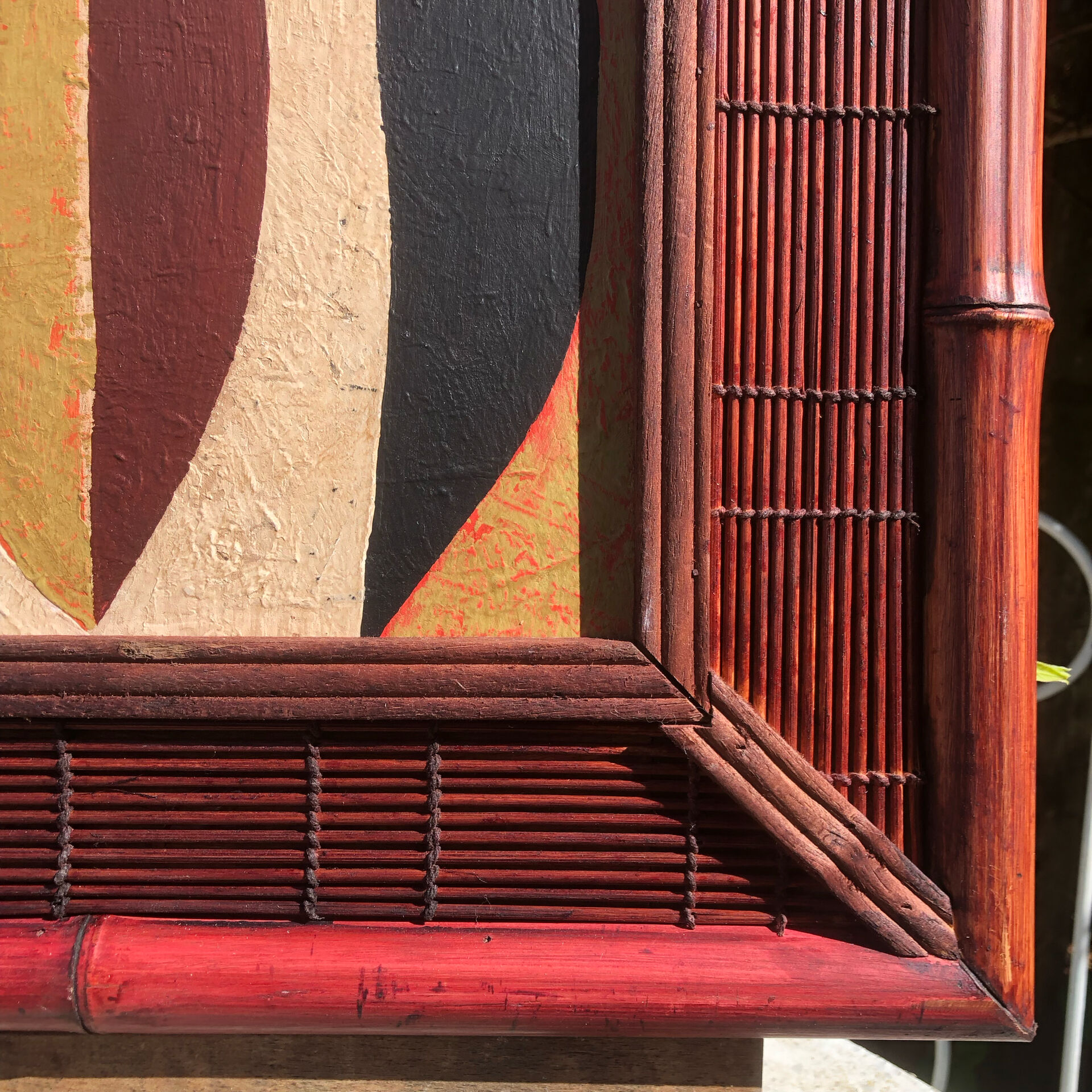 Peinture « bambou »