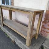 brutalist style console