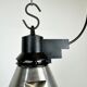Petite suspension industrielle française en aluminium, années 1960
