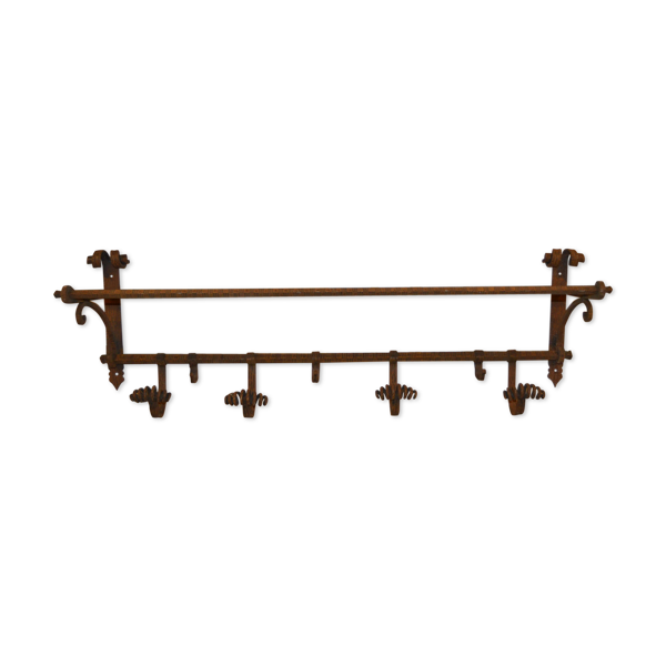Porte manteaux en fer forgé