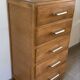 Vintage chest of drawers/commode from the 1960s.