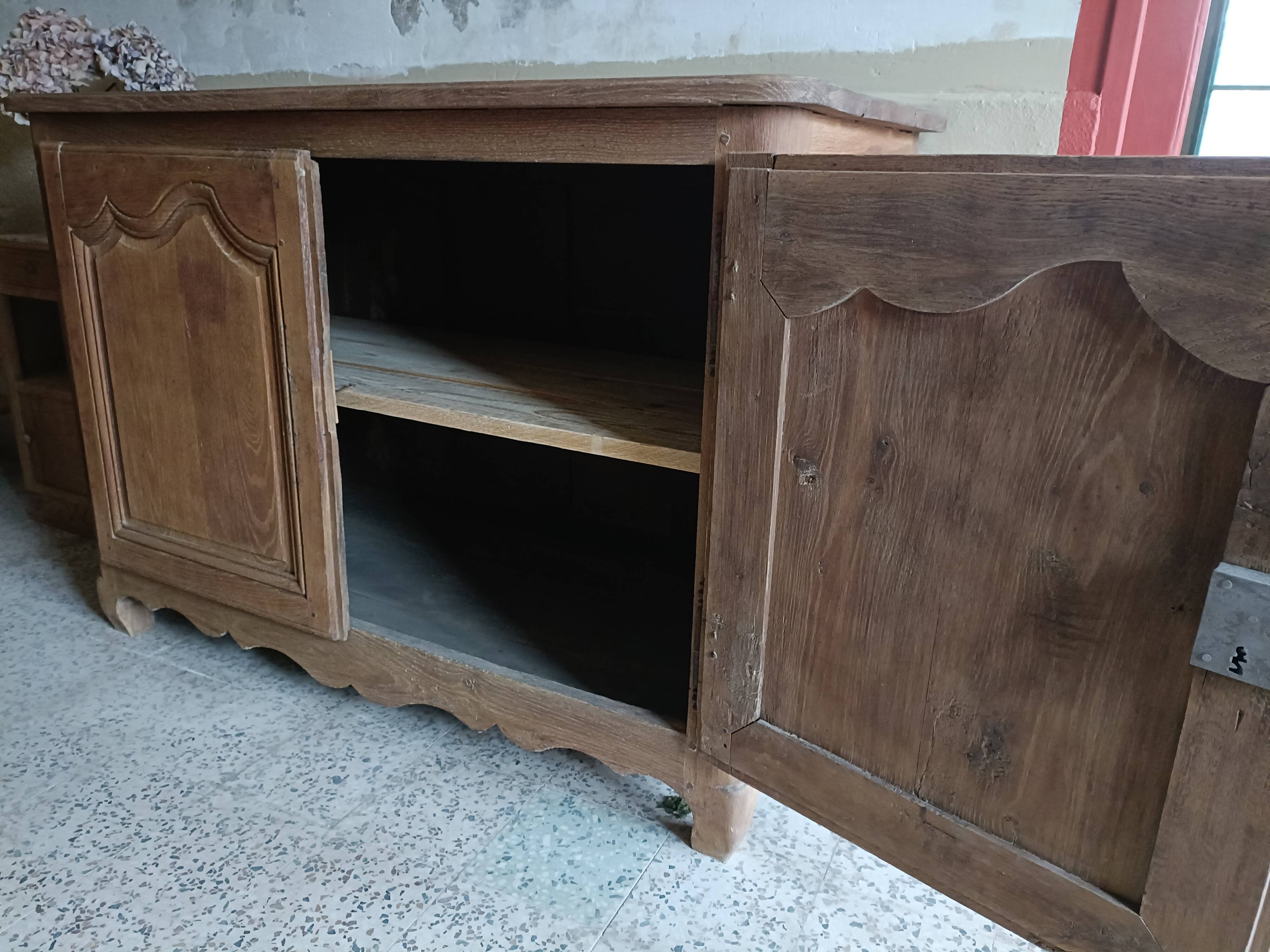 Renovated rustic sideboard