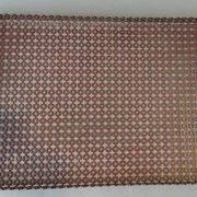 Especially table tray in perforated metal 1950.