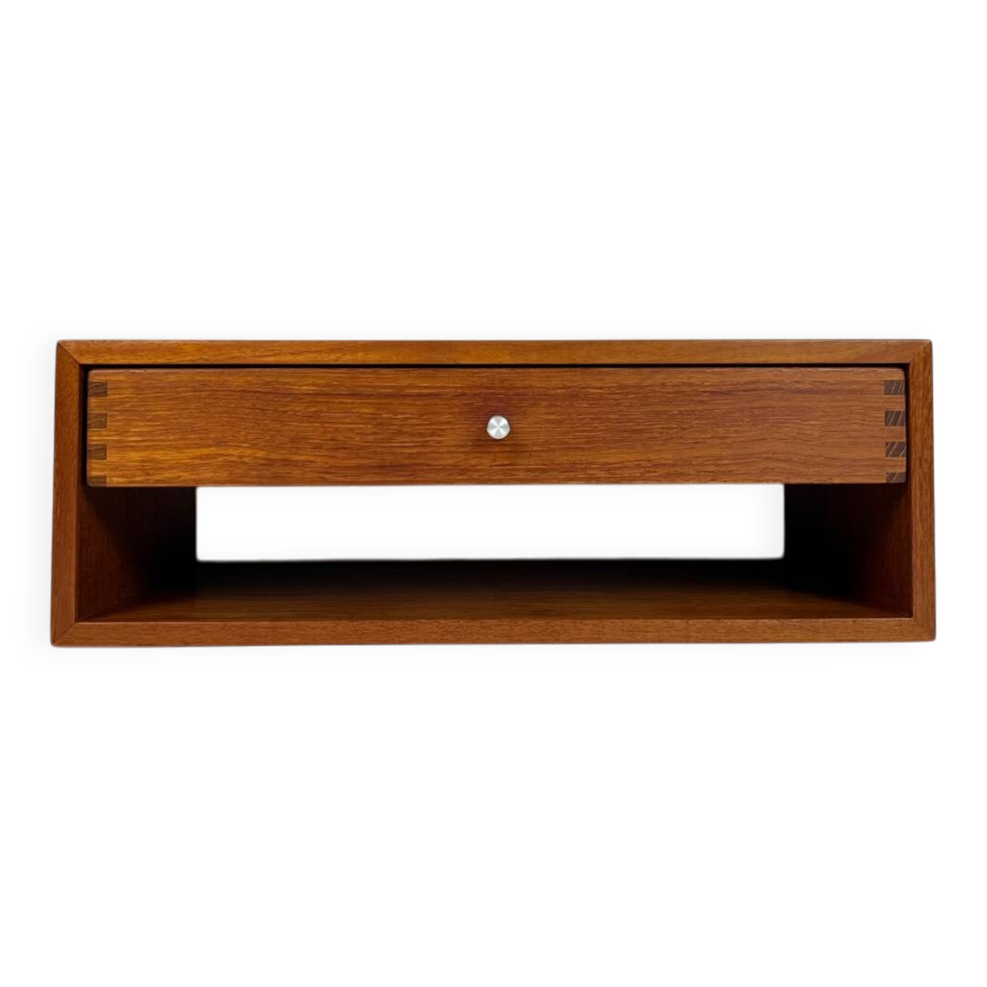 Étagère murale en teck No 127 de Kai Kristiansen, Aksel Kjersgaard.