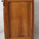 Art deco walnut bedside table