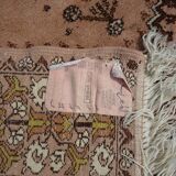 Old carpet from Fez Morocco - very tight wool 2m by 1m52 Very good condition