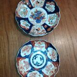 2 assiettes porcelaine Imari XIXe siècle 19th century