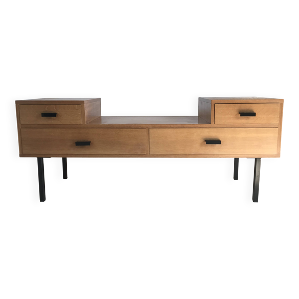 Gande enfilade coiffeuse vintage annees 60