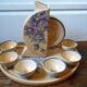 Art Deco coffee service signed Paule Douau for Cazalas