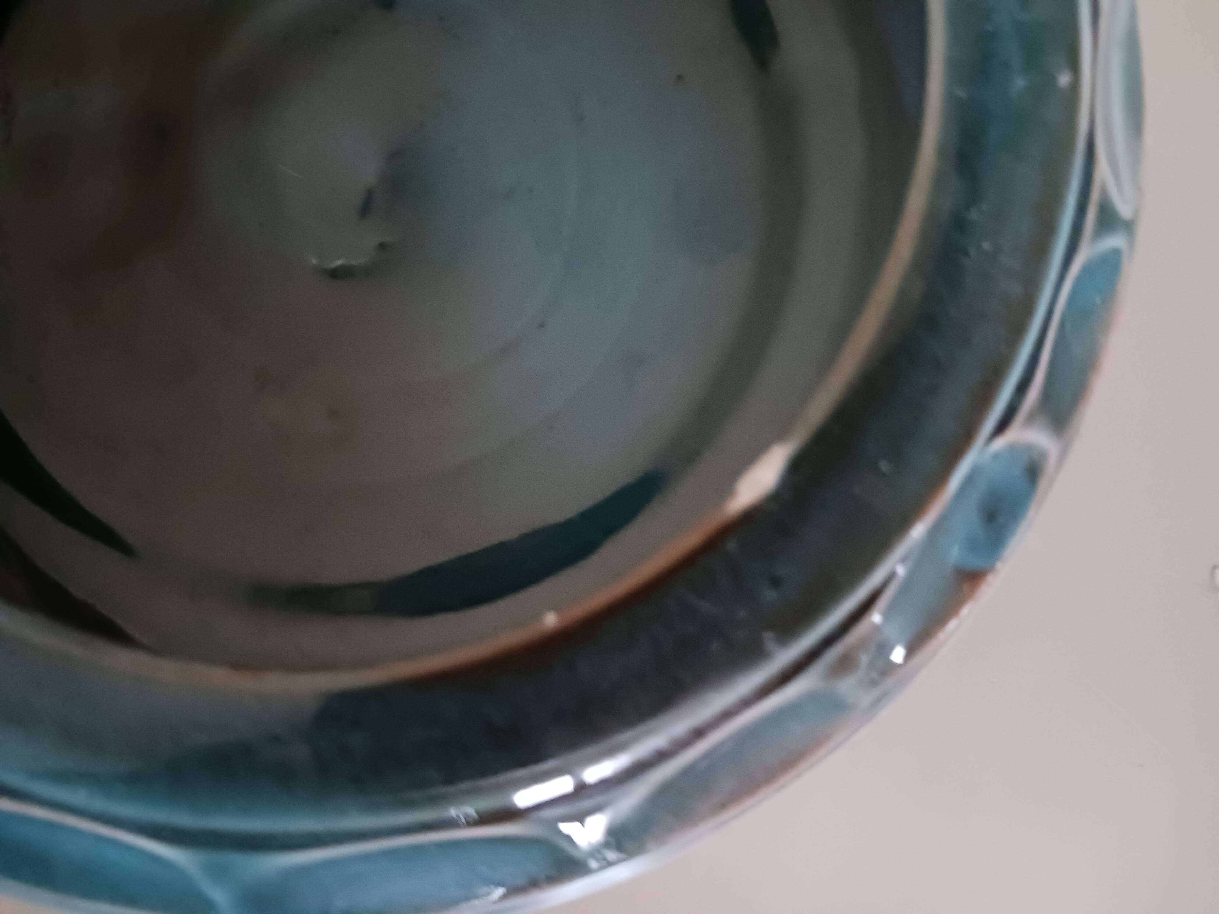 Ceramic bonbonnière from Vallauris.