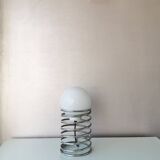 Vintage spiral table lamp 70s
