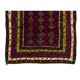 Vintage Handmade Turkish Tulu Prayer Rug, Hand-Knotted Wool Prayer Mat