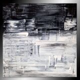 Abstract painting table