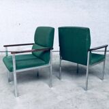 Set of Mid-Century Modern Office Armchairs from Brune, Germany, 1960s