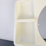 J-Paul Emonds-Alt mirror shelf for Meurop, space age era, vintage 70s
