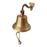 Vintage Solid Brass Wall Bell