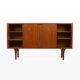 Buffet en teck et chêne par Henning Kjaernulf pour Bruno Hansen, années 1960