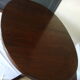 Vintage oval dining table with extensions for Baumann - 1960