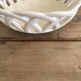 Plaster dish basket decoration