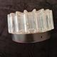 Round ceiling lamp with glass cup 40s/50's