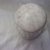 Small silver metal ice bucket
