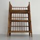 Folding bamboo shelf, 1960, Italy