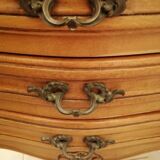 Pair of old wooden bedsides