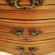 Pair of old wooden bedsides