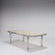 Marble and Tubular Metal Coffee Table, 1970s