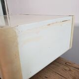 Metal pharmacy cabinet