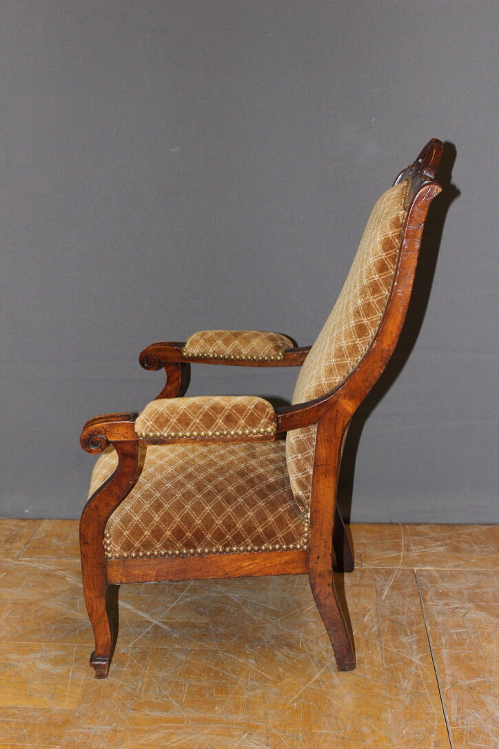 Napoleon III period children's armchair late nineteenth