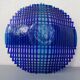 Italian Filigree Glass Bowl, 1960s
