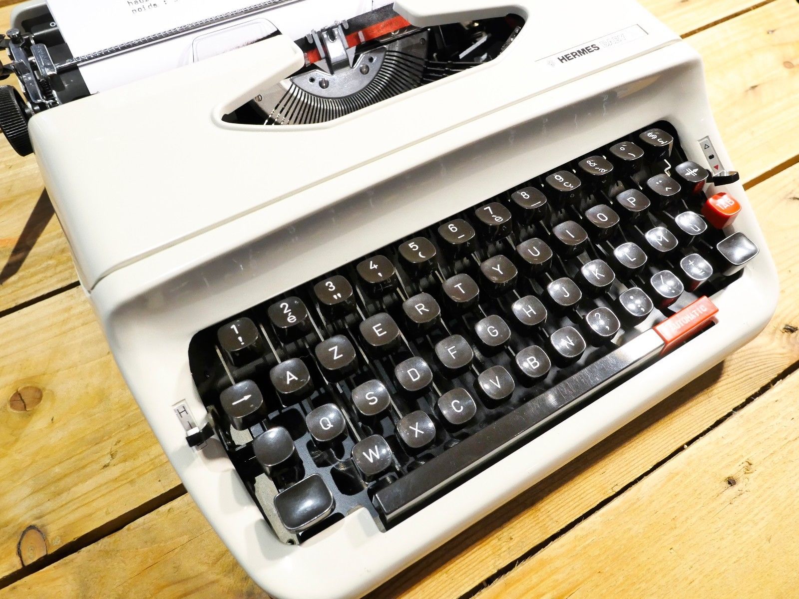 White s Baby Hermes typewriter