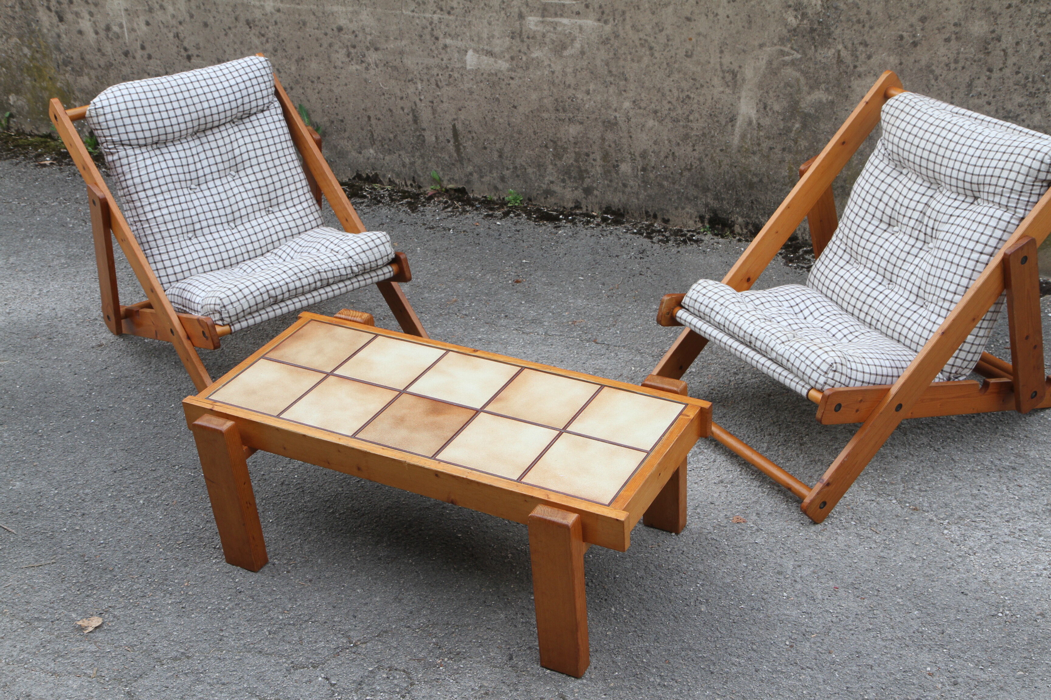 Kontiki chairs by Gillis Lundgren from the 1970s