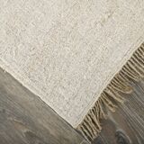 2x7 Muted Color Handmade Runner Rug, Hemp Runner, 68x200 Cm