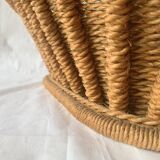 Panier en corde vintage