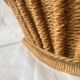 Panier en corde vintage