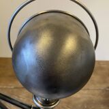 Jieldé desk lamp with 2 arms of 40cm and 25cm with a clamp base.