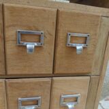 Vintage craft furniture in raw wood.