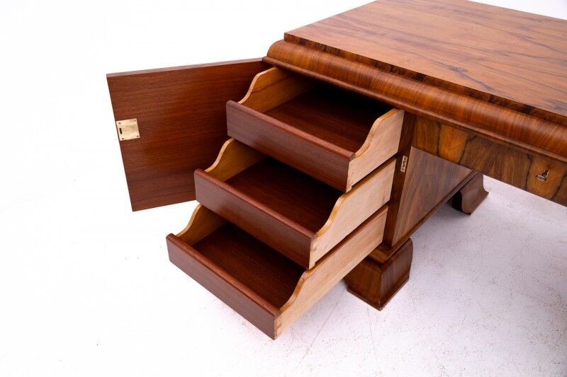 Art Deco office set from the 1930s, Poland. After renovation.