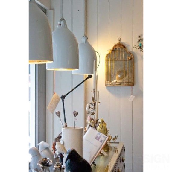 Porcelain bell suspension