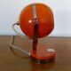 Lampe à poser eyeball orange et chrome