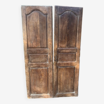 Antique closet doors
