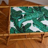 Rattan coffee table