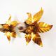 Pair of 1970's Italian gilt Florentine Wall Lights