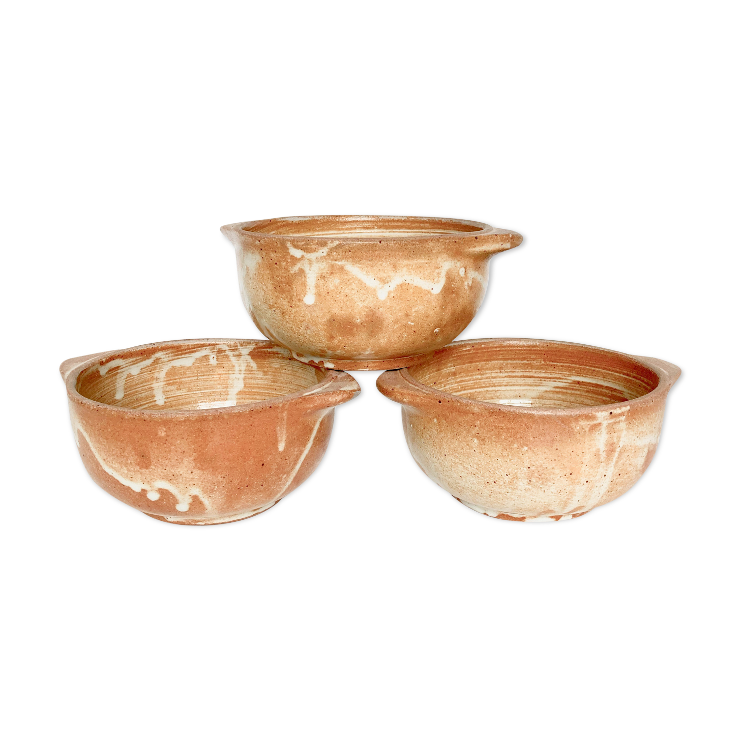 Vintage sandstone bowls