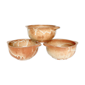 Vintage sandstone bowls